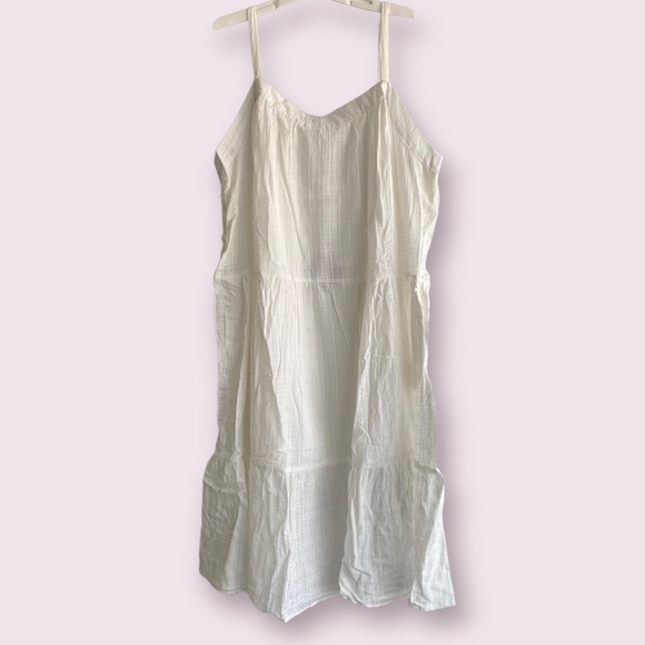 Women's Sleeveless A-Line Dress - Knox Rose™ White Floral Size XXL - Picture 7 of 12